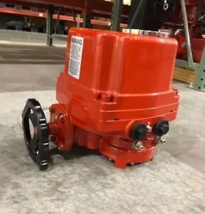 cấu tạo Van bướm nhựa điều khiển điện DN100