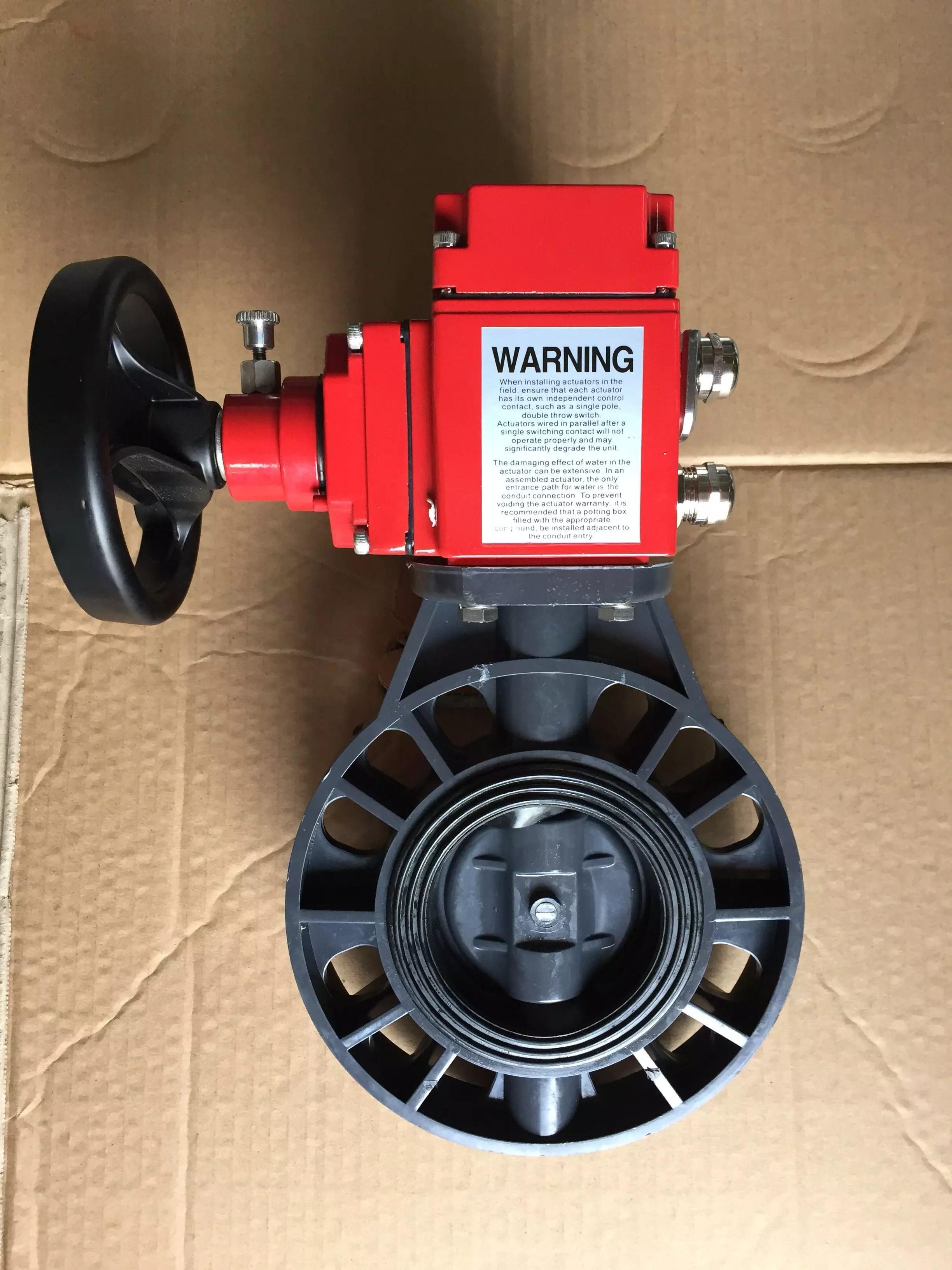 Van bướm nhựa điều khiển điện Đài Loan