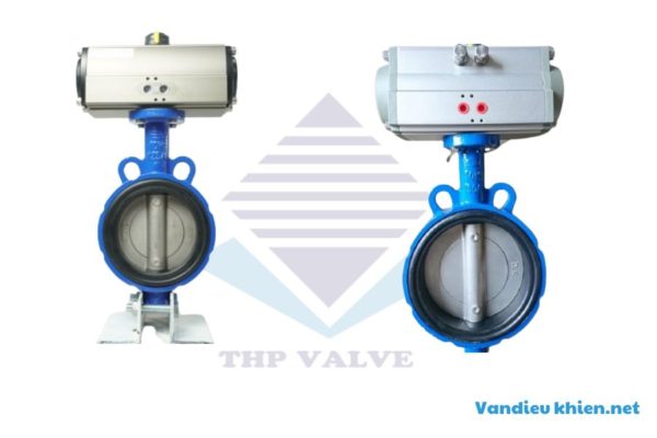 Van bướm điều khiển khí nén DN50