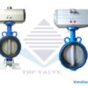 Van bướm điều khiển khí nén DN50