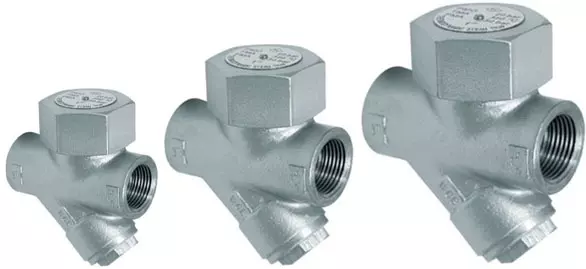 bayhoidongtienlapren1 bẫy hơi đồng tiền lắp ren