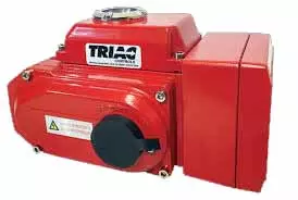 cấu tạo Van bướm nhựa điều khiển điện DN100