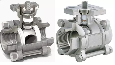 Van bi inox điều khiển khí nén 2