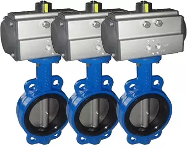 Van bướm điều khiển khí nén Taiwan