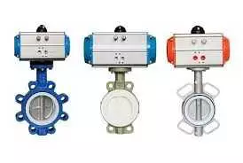 van bướm điều khiển khí nén