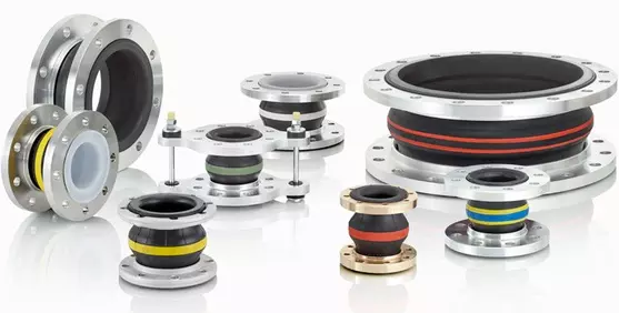 khớp nối cao su bích inox