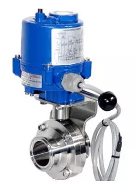 pl19326296high_performance_butterfly_valves_electric_actuated_butterflyrvalve_automatic_control Van bướm inox vi sinh điều khiển bằng điện