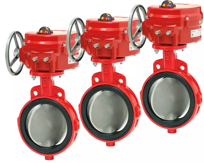 ssss Van bướm điều khiển bằng điện DN150