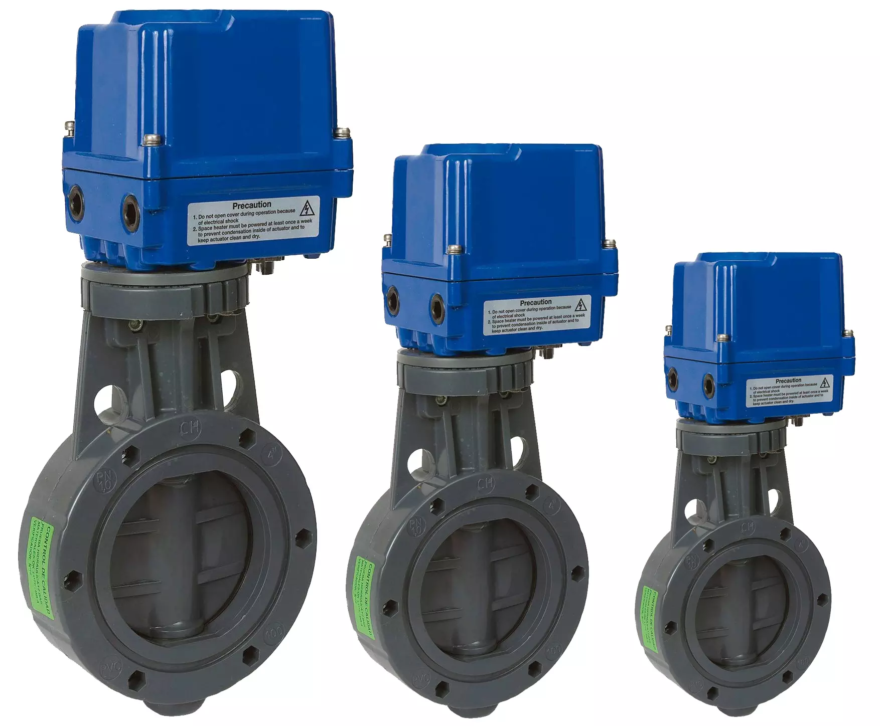 Van bướm nhựa điều khiển bằng điện