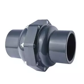 Unidirectional check valve UPVC, PVC plastic