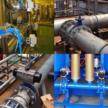 ungdungvanbuomkhinen1 ứng dụng van bướm khí nén