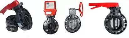 upvcbutterflyvalve250x250 Van bướm nhựa Hàn Quốc