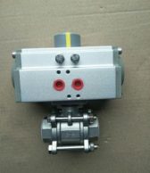 Van bi inox điều khiển bằng khí nén Đài Loan