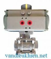 Van bi lắp ren điều khiển khí nén