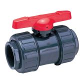 Van bi rắc co đôi nhựa PVC, UPVC.