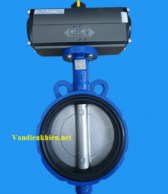 Van bướm điều khiển bằng khí nén DN80