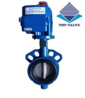 Van bướm gang điều khiển bằng điện