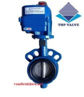 Van bướm gang điều khiển điện