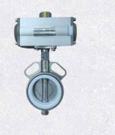 Van bướm inox điều khiển khí nén