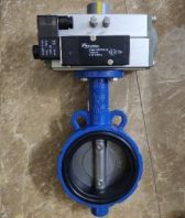 Van bướm inox khí nén Đài Loan