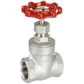 Van cổng inox lắp ren