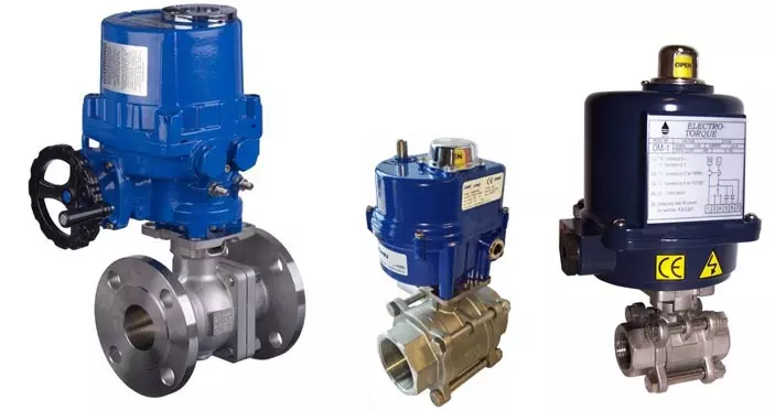 van bi điều khiển điện chịu nhiệt độ cao