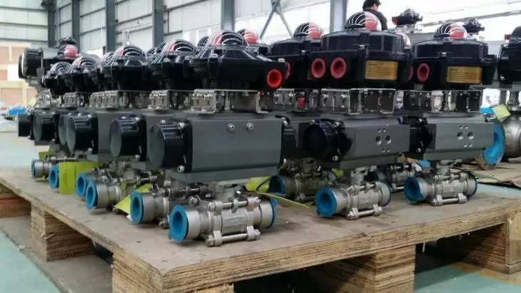 vanbidieukhienkhinenkp1 Van bi điều khiển khí nén Kosa Plus