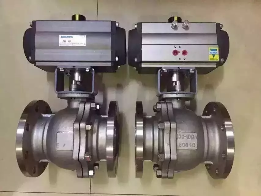 Van bi inox điều khiển khí nén