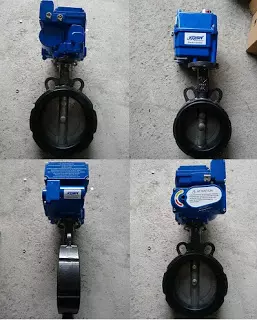 vanbuomdieukhiendiendn150 Van bướm điều khiển bằng điện DN125