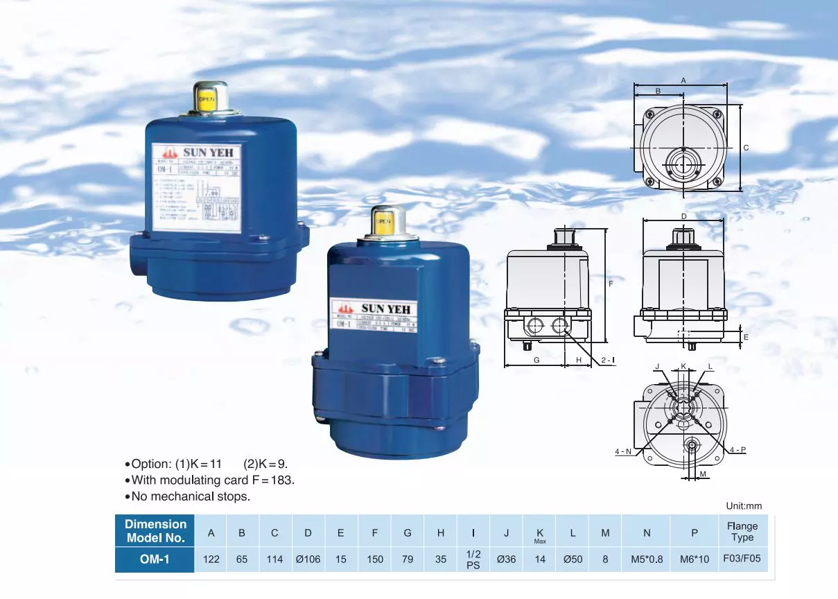 vanbuominoxdieukhiendiensunyehom1dn50 Phần bộ điều khiển điện van bướm dn50