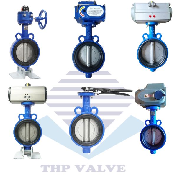 van bướm thân gang cánh inox