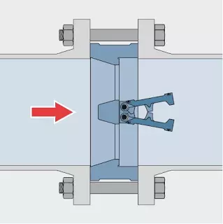 van một chiều dạng cửa đôi