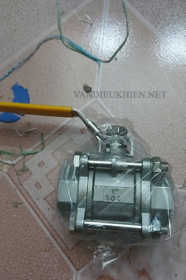 van bi inox ba mảnh