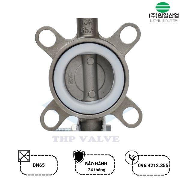 van bướm DN65