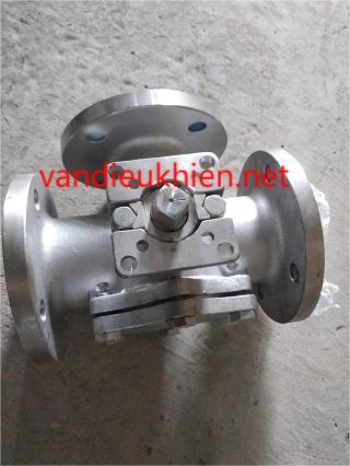 Thân van bi 3 ngã, điện ON/OFF KosaPlus - Hàn Quốc