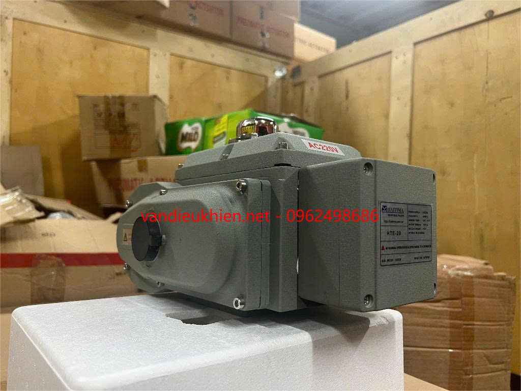 bộ truyền động điện, van bi 3 ngã điện on/off Haitima - Đài Loan