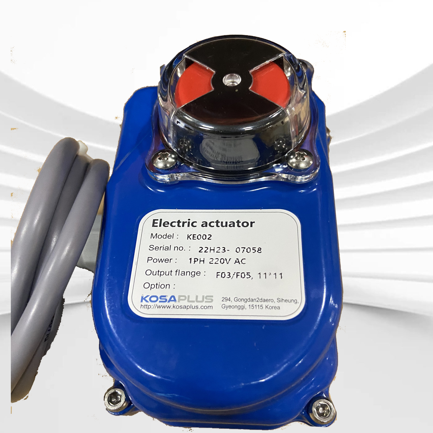 bộ truyền động điện - van bướm điện ON/OFF kosaplus - hàn quốc