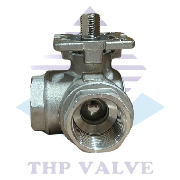 thân van bi 3 ngã điện on/off Haitima - Đài Loan