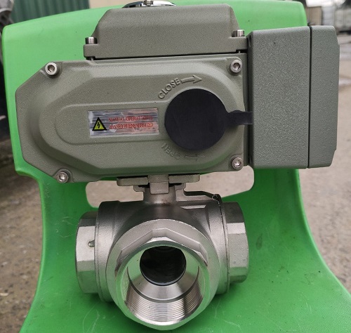 van bi 3 ngã điện ON/OFF Haitima - Đài Loan