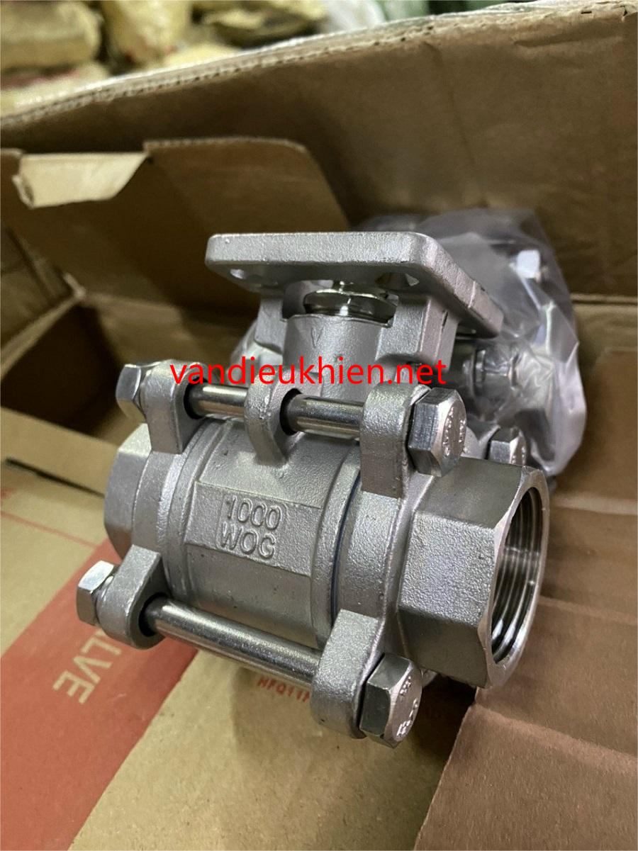 Thân van bi ren tuyến tính 4 20mA