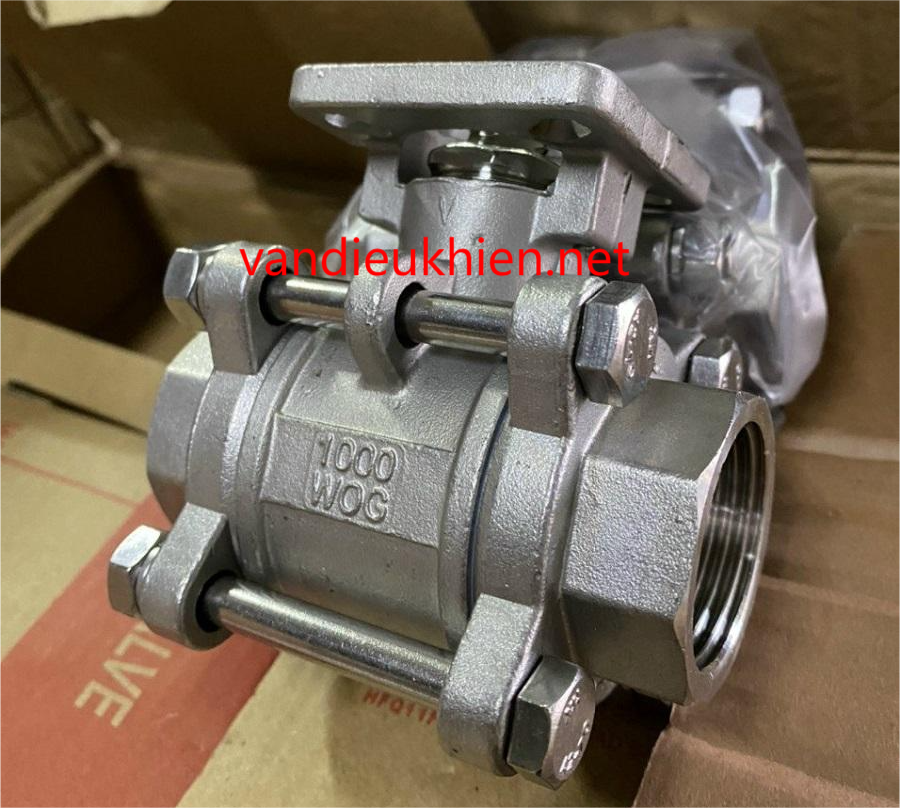 Thân van bi ren điều khiển điện DN15