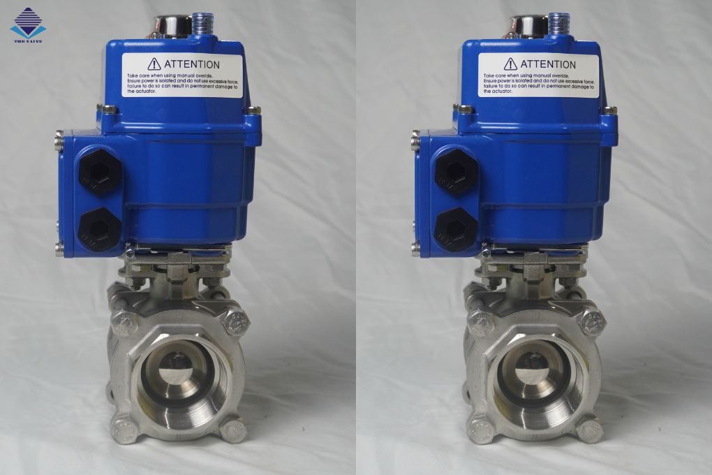 Van bi ren điều khiển điện DN25